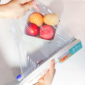 Biodegradable CornSarch basado en el medio ambiente amigable el calor compostable el estiramiento de la película de plásticono PE con Papel Core Pla